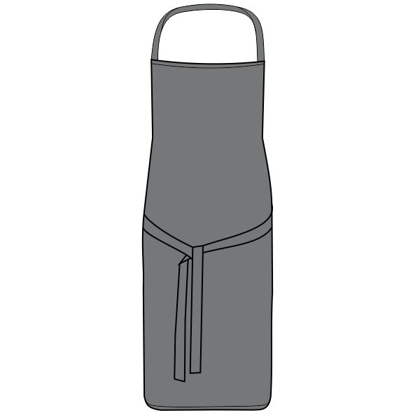 Low Cost Bib Apron Without Pocket Thumbnail
