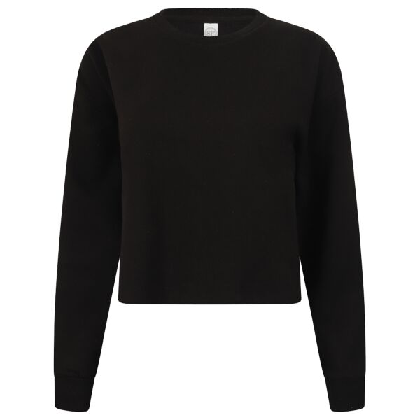 Women's cropped slounge sweat Thumbnail